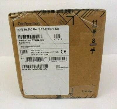 HPE 719052-B21 E5-2609v3 DL380 Gen9 6-Core Processor 1.9GHz 15MB LGA2011 - Image 1 of 4