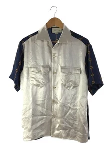 Men's GUCCI GUCCI Short sleeve shirt 44 silk 572516 ZABSC - Imagen 1 de 6