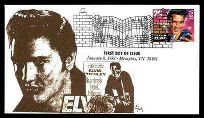 Mayfairstamps US FDC 1993 Elvis Presley First Day Cover aau_66259 - Image 1 of 2