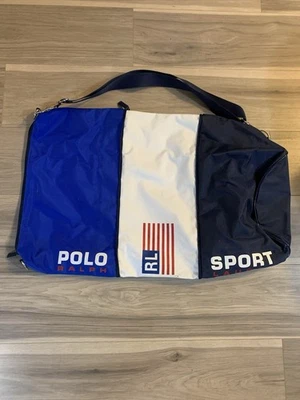 Bolso de Lona Vintage Polo Sport Ralph Lauren Ajustable Años 90  Foto 1 de 4