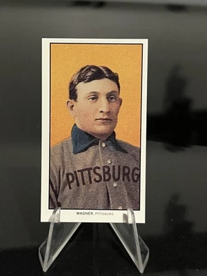 Tarjeta oficial 1995 Honus Wagner 1909-11 T206 Piedmont cigarrillo reimpresión Foto 1 de 2