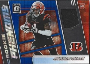 2021 DONRUSS OPTIC ROOKIE PHENOMS BLUE HYPER JA'MARR CHASE #RPH-7 RC - Picture 1 of 2