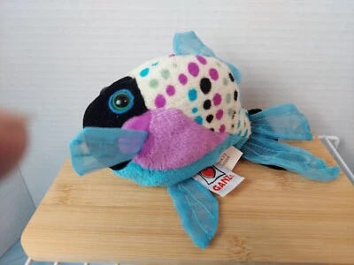 Peluche Ganz Lil Kinz Lunares Pez Negro 8" Largo Foto 1 de 3