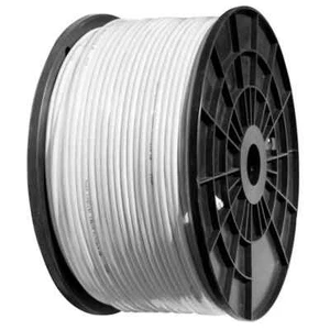 100m Spule SAT/BK Koaxial-Antennenkabel, 75Ω, 120dB, 4-fach geschirmt - Bild 1 von 2