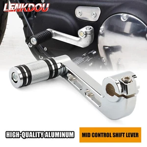 Mid Control Shift Lever Shifter Pedal For Harley Sportster XL 883 1200 2004-2022 - Picture 1 of 7