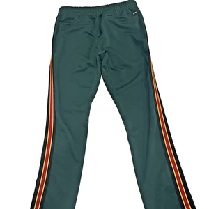 Pacsun Los Angeles Green Striped Track Pants Size Medium Preloved VGC Like New - Imagen 1 de 11
