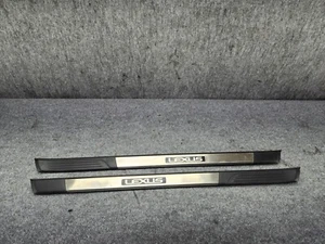 FRONT DOOR SILLS SCUFF PLATE SET LEXUS 15-21 RC-F OEM - Picture 1 of 9