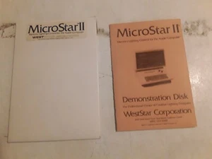 MicroStar II Demonstration Disk weststar Corporation - Bild 1 von 2