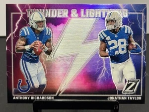 2023 Panini Zenith Richardson/Taylor Thunder&Lightning #11 Indianapolis Colts - Bild 1 von 2