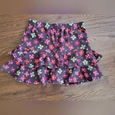 GYMBOREE OUTLET Niñas 5 Otoño Flores Patinador Falda Foto 1 de 4