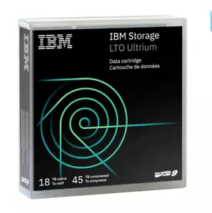 IBM LTO9 Tape Cartridge (5 Pack) Ultrium-9 Backup Tape - Brand New - Picture 1 of 1