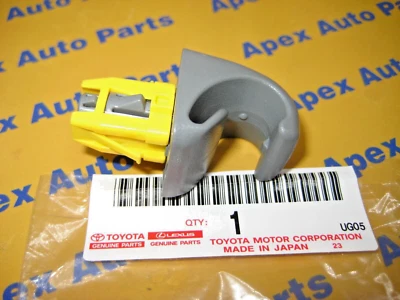 Toyota Tacoma Sun Visor Clip Holder Gray Genuine Factory OEM 2005-2015 — 第 1/4 张图片
