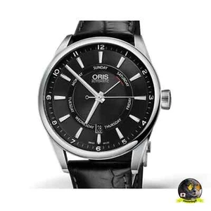 Oris Artix Pointer Date Automatic Black Dial Men's Watch 01 755 7691 4054 NEW - Picture 1 of 6