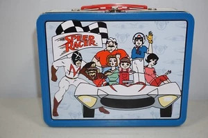 Speed Racer Mach GoGoGo Metal Lunchbox 1998 Tin Box Co. Vtg Anime Manga - Picture 1 of 17