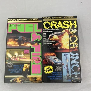 "Nitetime Fuel & Fire"" VHS 1999 Drag Racing & Crash and Crunch VHS Autos Boote" - Bild 1 von 2
