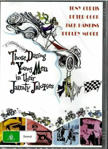 Those Daring Young Men In Their Jaunty Jalopies DVD Brand New Plays Worldwide - image 1 of 1