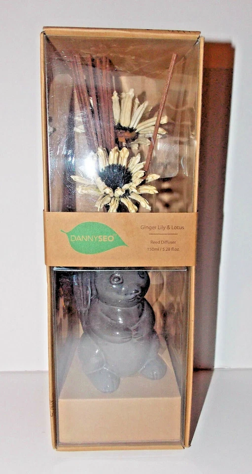 Danny Seo Reed Diffuser Squirrel Ginger Lily Lotus Flowers 150ml 2012 NEW  - Image 1 of 4