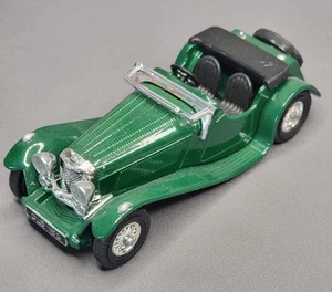 Models of Yesteryear 1936 JAGUAR SS100 Y-1, Green - Made in England, 1:38 Scale - Picture 1 of 10