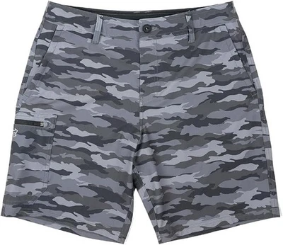 Pantalones Cortos Carga XCEL HYBIRD Camuflados 19" Para Hombre - Carbón/Camuflaje - Talla 34 - Nuevos con Etiquetas Foto 1 de 4