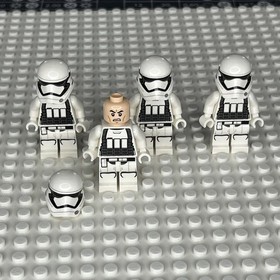 Star Wars LEGO Minifigure SW0695 FIRST ORDER HEAVY ASSAULT  Lot Of 4