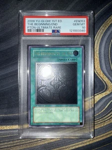 The Beginning Of The End, Ultimate Rare (PTDN-EN053), 1st Edition, PSA 10 - Picture 1 of 2