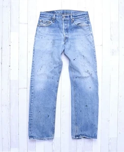 Vintage Levi’s 501 USA Made Denim Blue Jeans 31x31 - Bild 1 von 14