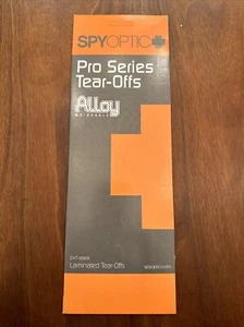 SPY Alloy & Targa motocross Goggle Tear Offs 14 Pack Factory Original New - Picture 1 of 2