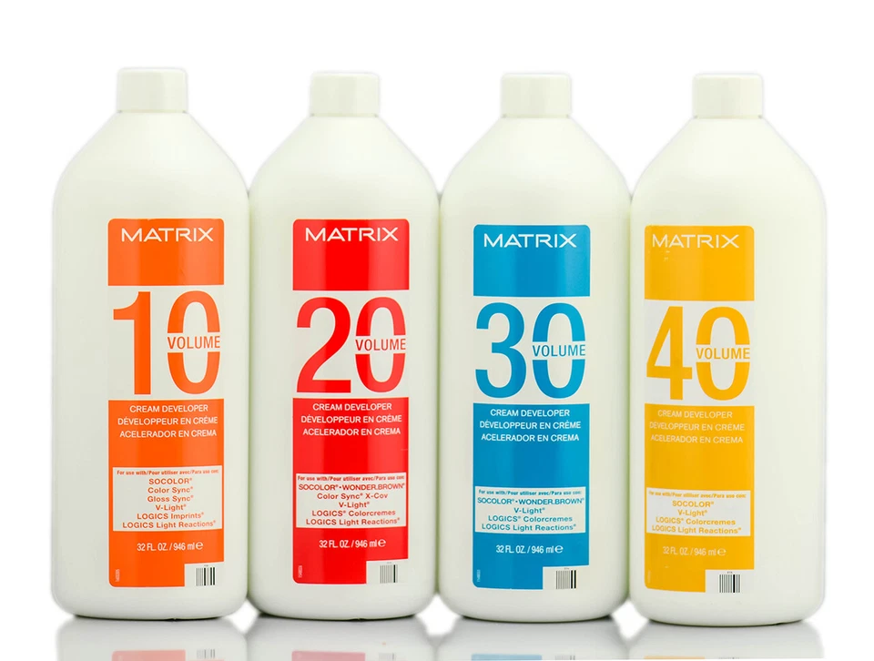 Matrix Cream Developer 10,20,30,40 volumen, 32 fl. oz Foto 1 de 1