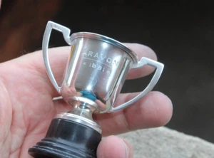 Copa trofeo de plata de ley con 2 asas - Viner's Ltd - Sheffield - 1948 - Imagen 1 de 24