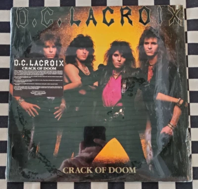 Crack Of Doom LP by D.C. Lacroix vinyl 1986 VG+ 72197-1 Medusa Records - Image 1 of 4