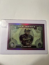 Jackson Chourio Purple New Money Baseball Card  