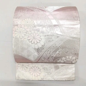 Japanese Kimono, pure silk  Fukuro OBI ,extreme elegance  Kinshari interior - Picture 1 of 14