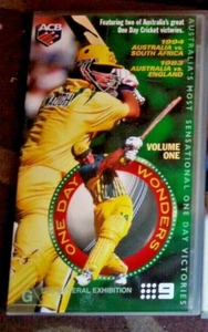 ONE DAY WONDERS VOLUME 1 vs ENGLAND SOUTH AFRICA ODI CRICKET VIDEO WSC not DVD - Bild 1 von 2