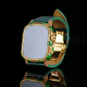 Apple Watch Ultra 2 Baccchus Edition, Gold, Rubies, Hot Enamel, Engraved - Picture 1 of 7