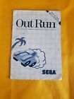 Out Run (Sega Master System 1987) INSTRUKCJA TYLKO BEZ GRY W ZESTAWIE