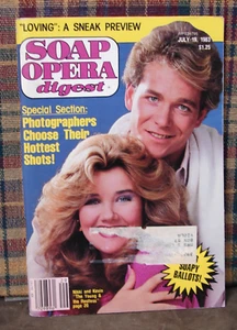 Soap Opera Digest 19. Juli 1983 MELODIE THOMAS-GENIE FRANCIS-MARJ DUSAY-JEFF FAHEY - Bild 1 von 3