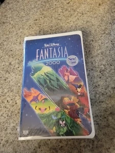 Fantasia 2000 VHS Clamshell Case Disney Mickey Mouse Sealed With Watermark - Picture 1 of 6