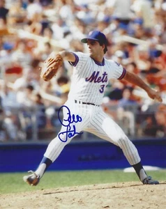 NEW YORK METS PETE FALCONE SIGNED 8x10 PHOTO  W/ COA - Picture 1 of 1