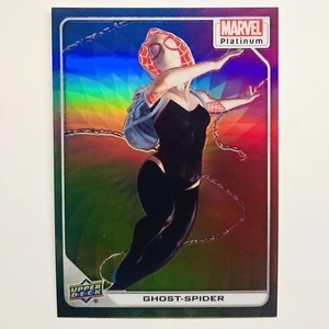 Rueda de color arco iris platino Marvel cubierta superior 2023 #10 - Ghost Spider - Imagen 1 de 3