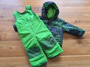 COLUMBIA Schneeset Hose und Jacke in grün Gr. 86, 18-24 Monate, Buga - Bild 1 von 6