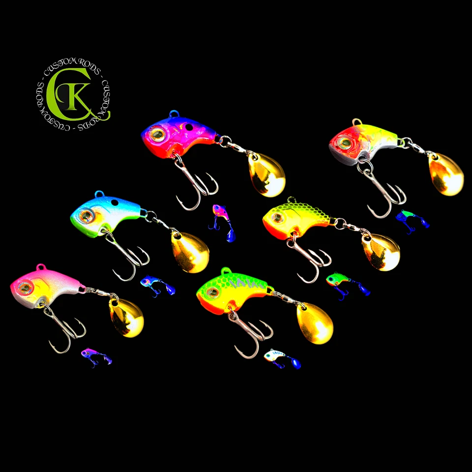 Spin Bait 15g Chatterbait Köder Spinner Wobbler Hecht Barsch Spinmad Liebling - Bild 1 von 1