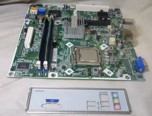 Carte mère 608883-001 HP H-IG41-uATX LGA775 avec CPU plaque E/S et 2 Go de RAM - Photo 1/1