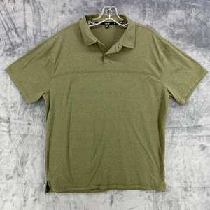 Public Rec Short Sleeve Polo Shirt Men’s Size XL Olive Green Casual Stretch Golf - Picture 1 of 10