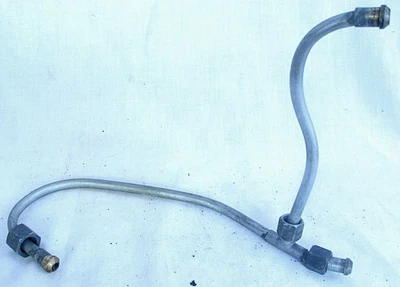 OEM INDIAN CHIEF FUEL LINE CAD PLATEADO c.1940'S Foto 1 de 2