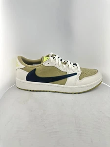 Jordan 1 Retro Low Golf Travis Scott Neutral Olive - Size 9 - FZ3124-200 - Picture 1 of 5