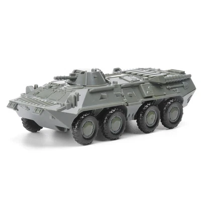 Veículo blindado com rodas BTR-80 1:72 modelo de montagem 4D sem cola presente militar - Imagem 1 de 4