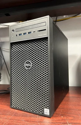 Dell Precision 3640 MT Intel i7-10700, 32GB DDR4 RAM, NO DRIVE/OS, BIOS LOCK #95 - Image 1 of 4