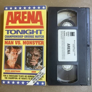 Arena VHS Man vs Monster Horror Action 1991 Championship Grudge Match RARE PROMO - Picture 1 of 5