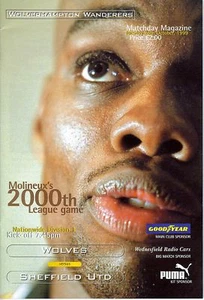 **JUEGO DE LOBOS LIGA 2000 EN MOLINEUX ** - Imagen 1 de 1