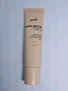 P2 ULTRA MATTE 24HOUR PERFEKTE DECKKRAFT FOUNDATION NR 030 MATTE Ivory - Bild 1 von 2